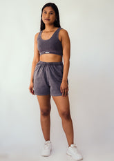 Washed Charcoal Bralette